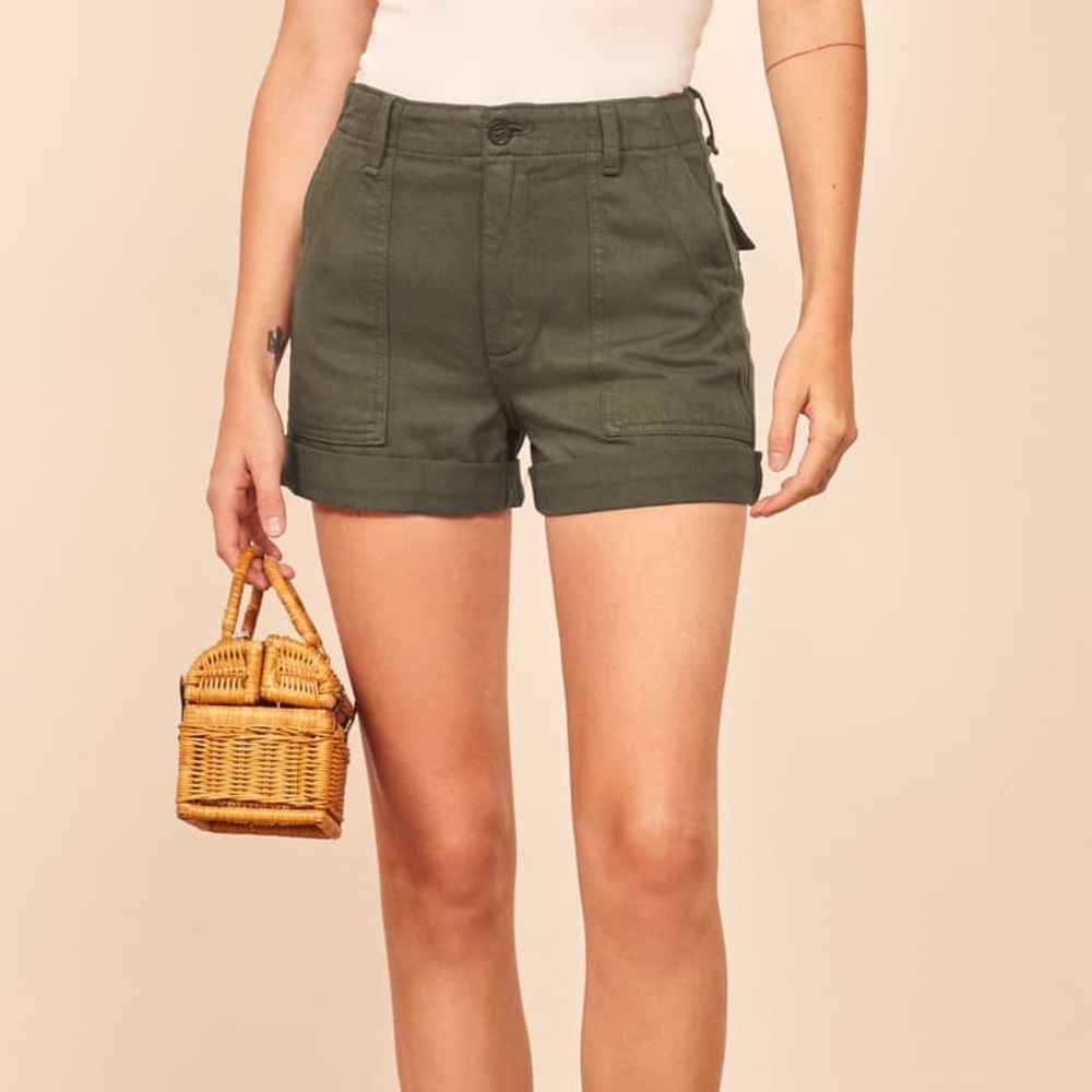 Reformation Utility Shorts